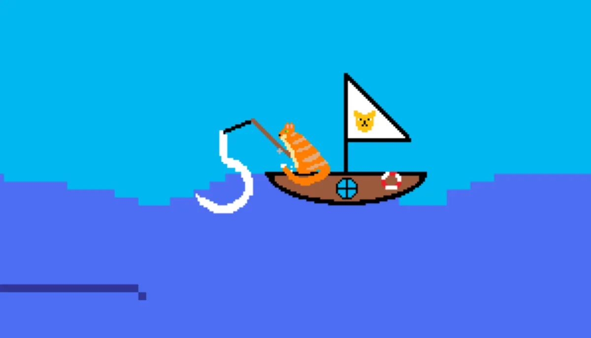 Screenshot of Cat-Fishing Frenzy